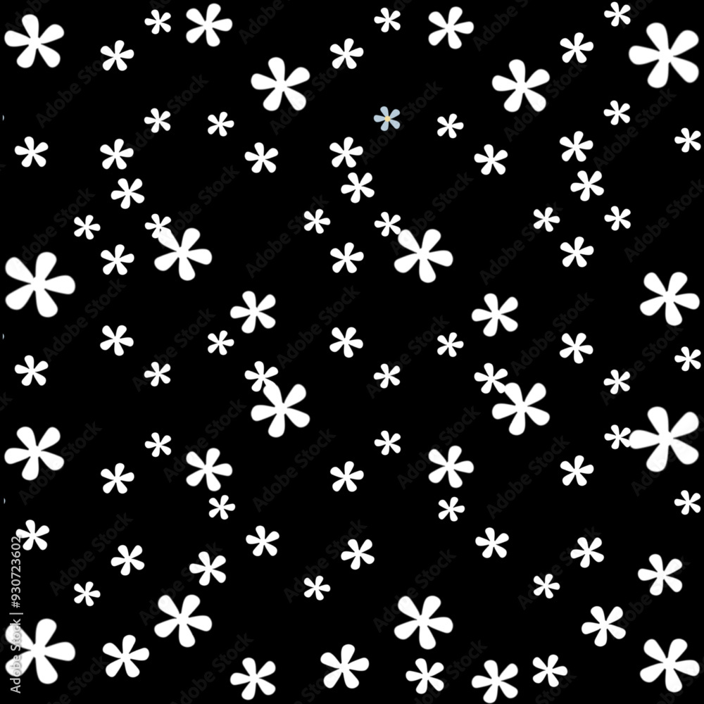Hand-painted flowers, black background, fabric pattern, blanket, children's toys. Hand-painted flowers, black background, fabric pattern, blanket, children's toys.