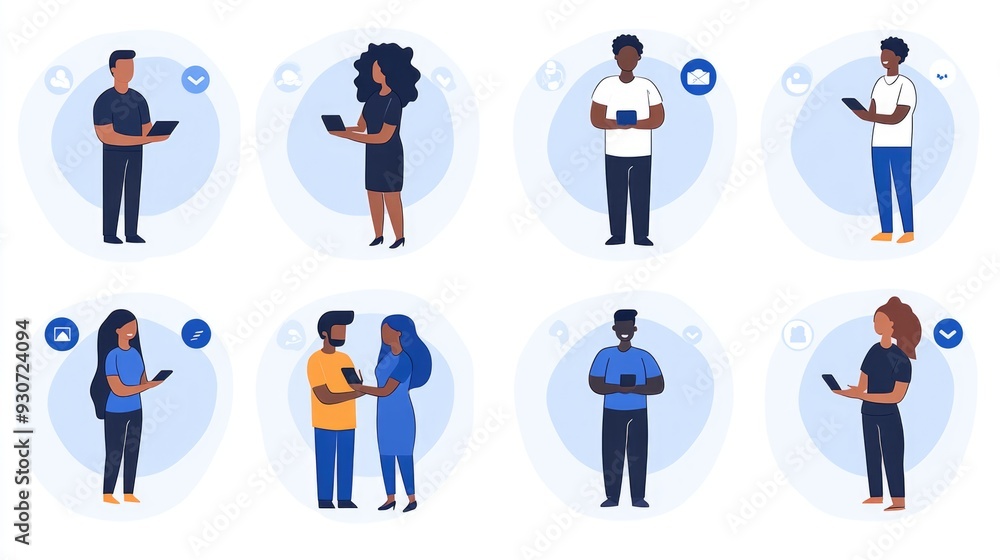Social Interactions and Digital Communication among Diverse Individuals Social Interactions and Digital Communication among Diverse Individuals