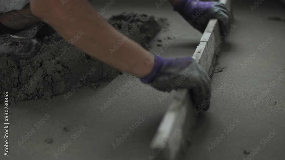 semi dry floor screed in the apartment semi dry floor screed in the apartment