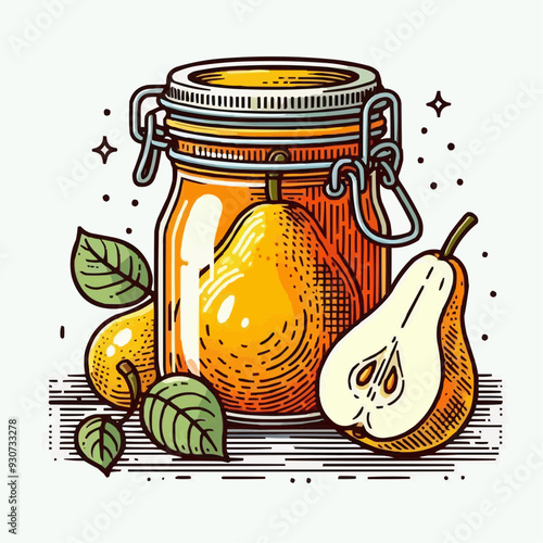 jars of pickled vegetables