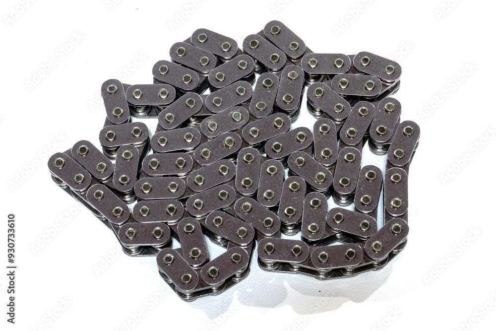 Chain of the gas distribution mechanism of the car Chain of the gas distribution mechanism of the car