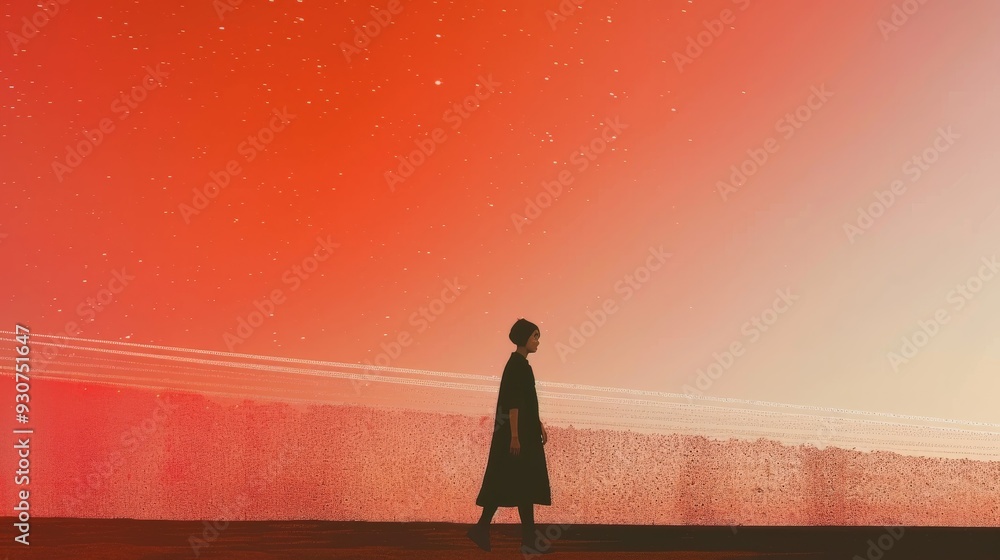 Fototapeta premium Red Twilight