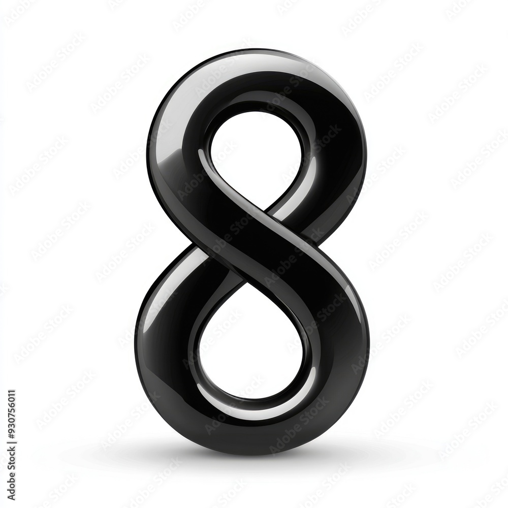 Figure 8 Arrow Icon. Abstract Symbol of Arrow in Figure Eight Shape Figure 8 Arrow Icon. Abstract Symbol of Arrow in Figure Eight Shape