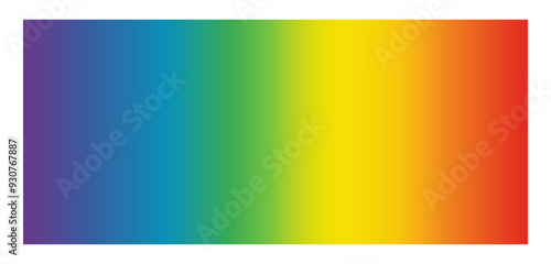 Light spectrum color. Electromagnetic wavelength radiation prism line, visible spectrum. Retro design element