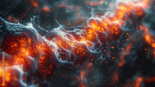 Depict the process of muscle contraction at the cellular level, showing how actin and myosin filaments slide past each other