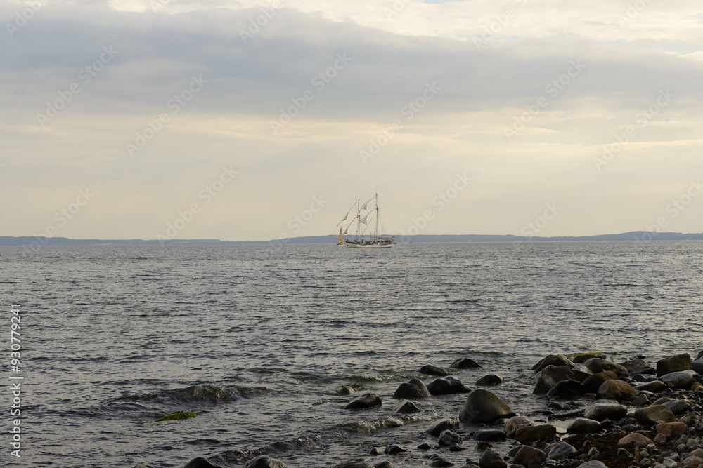 Abendstimmung vor Alt Sassnitz auf Rügen Abendstimmung vor Alt Sassnitz auf Rügen