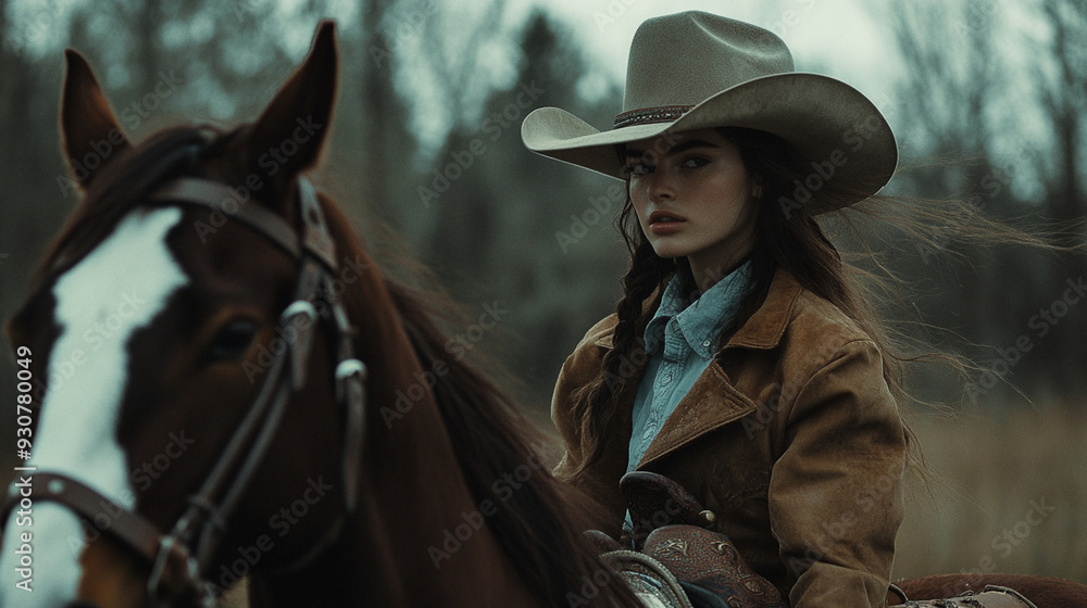 Fototapeta premium Cowgirl