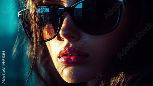 woman with sunglasses