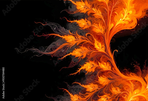 abstract floral background