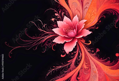 abstract floral background