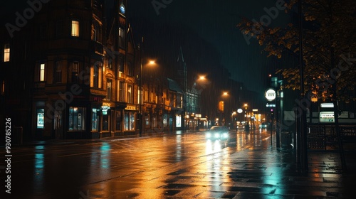 Rainy Night in the City