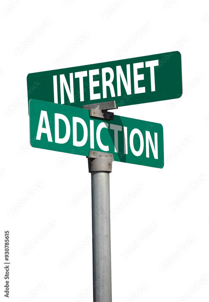 internet addiction sign