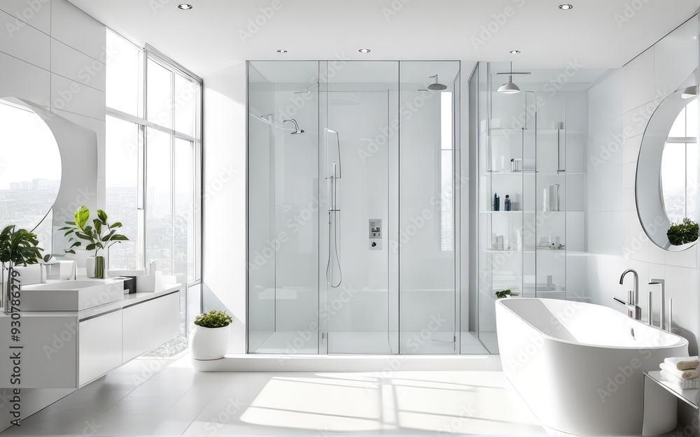 interior 3d rendering of bathroom interior 3d rendering of bathroom