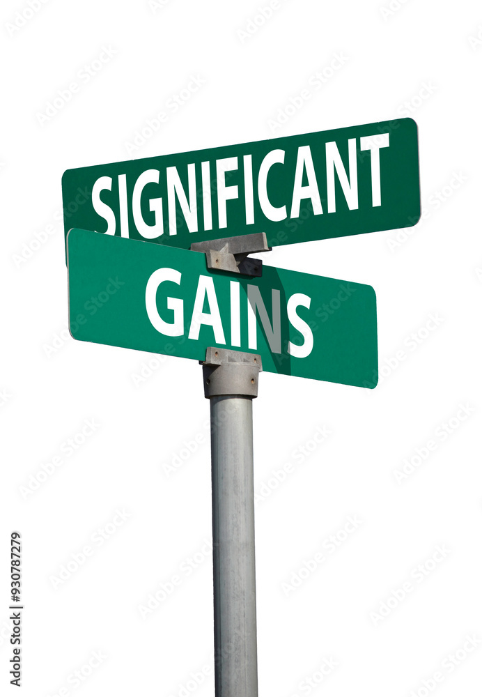 significant gains sign