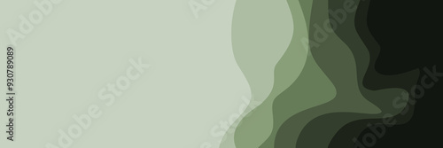 abstract olive green wave pattern vector design good for presentation, advertising, ads, business, wallpaper, backdrop, background, web banner, and design template