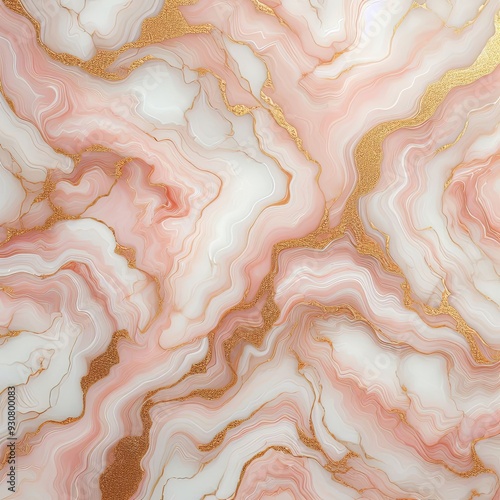 Seamless Abstract Background With multicolored waves and lines marble texture. 3d render illustration. pink marble patterned texture background. Seamless Pattern abstract natural marble