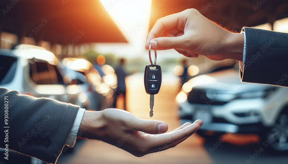 Exchanging Car Keys