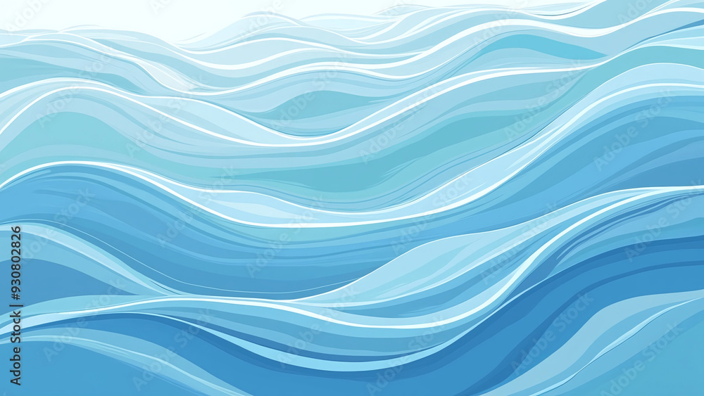 Obraz premium Aquatic Harmony: Light Reflections on Water
