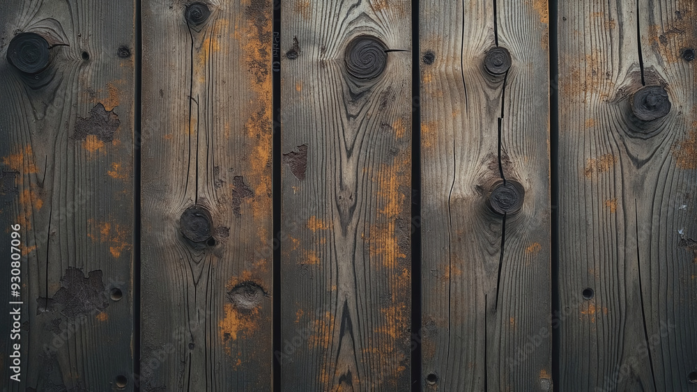 Naklejka premium Detailed Wood Grain Texture