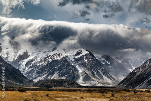 Fototapeta lake and mountains