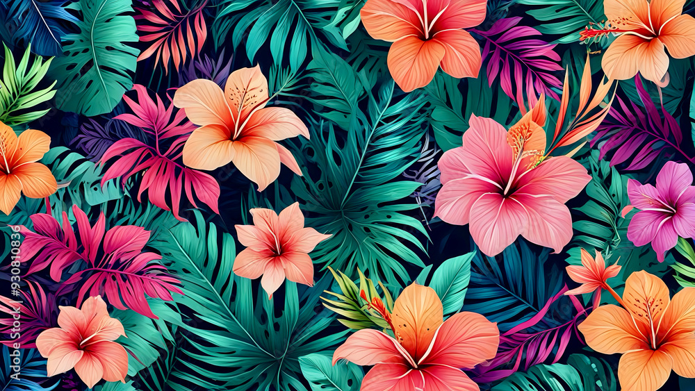 seamless floral pattern seamless floral pattern