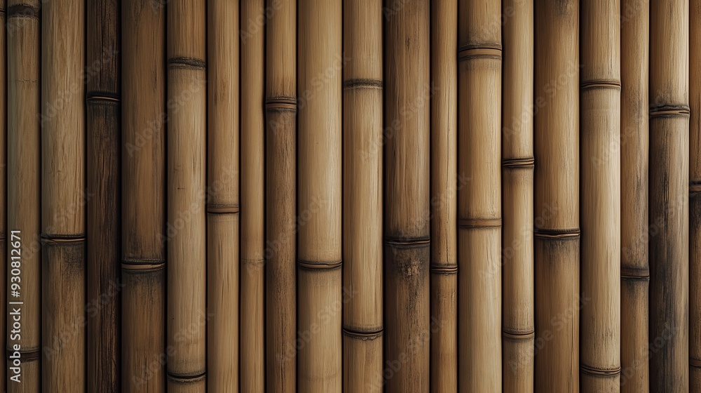 bamboo wall background with vertical lines of natural wood texture bamboo wall background with vertical lines of natural wood texture