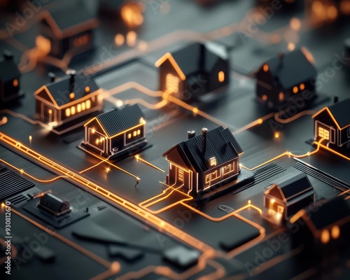 Wallpaper Mural Imagine a smart energy grid that dynamically adjusts electricity supply based on realtime consumption data from connected homes and businesses Torontodigital.ca