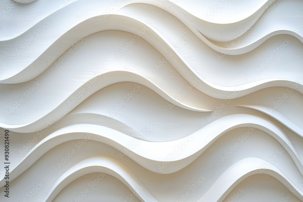 Fototapeta premium Abstract background of white plywood texture created with generative AI