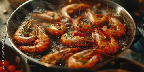 Shrimp with garlic an iconic Spanish delicacy