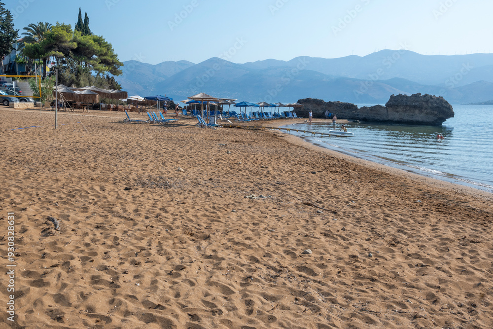 Obraz premium Amazing view of Lepeda Beach, Cephalonia, Greece
