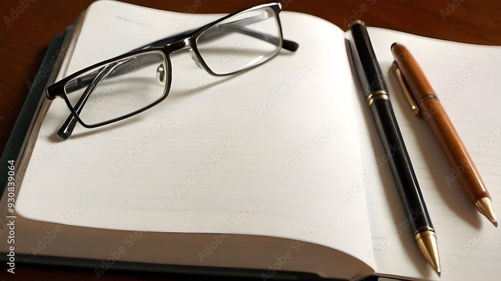 A background of book page with place for text for literacy theme A background of book page with place for text for literacy theme