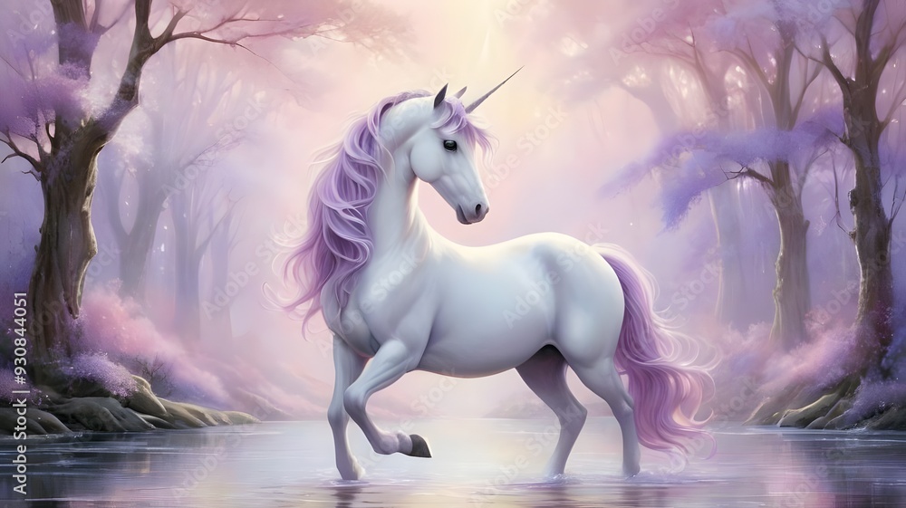 whimsical unicorn with an enchanting and playful touch whimsical unicorn with an enchanting and playful touch
