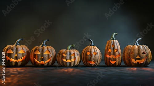 Pumpkin .Halloween, October, Autumn, Spooky, Scary, jack-o-lantern, carved pumpkin, hallows eve photo