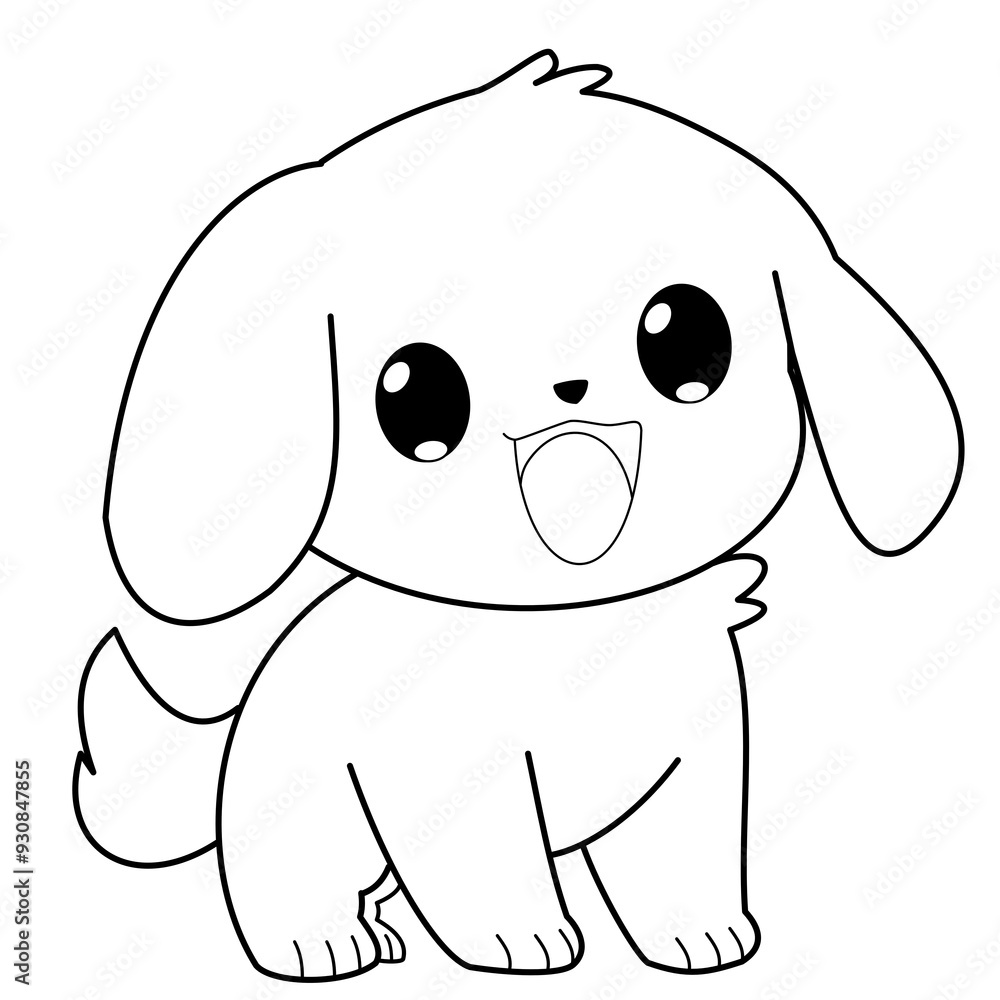 Fototapeta premium Animal line drawings for coloring.Rabbit, cow, bear, elephant, dog, Lion, goat, deer, rabbit, hedgehog,