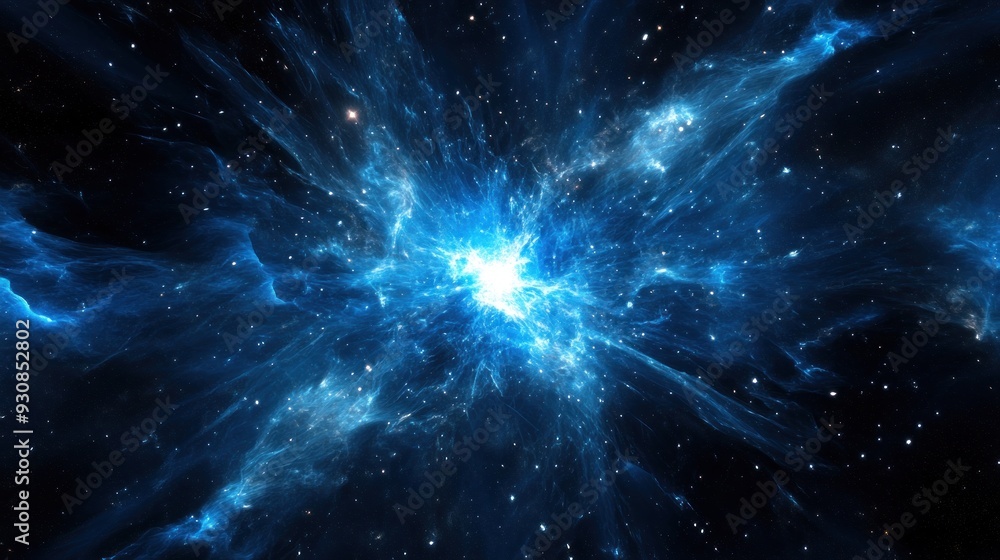 Cosmic Explosion in Deep Space Cosmic Explosion in Deep Space