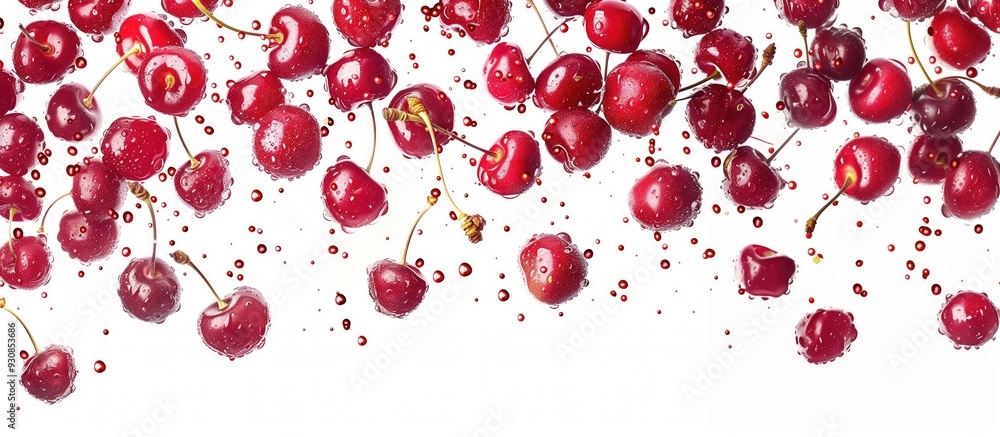 Freshly Rinsed Cherries Falling in a White Kitchen, Red Currants Cherry Fruit Wallpaper, Raw Culinary Ingredient Backdrop, Isolated Organic Food Background for Restaurant Cookbook Recipe Agriculture Freshly Rinsed Cherries Falling in a White Kitchen, Red Currants Cherry Fruit Wallpaper, Raw Culinary Ingredient Backdrop, Isolated Organic Food Background for Restaurant Cookbook Recipe Agriculture