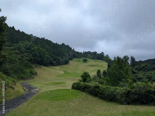 landscape in the mountains