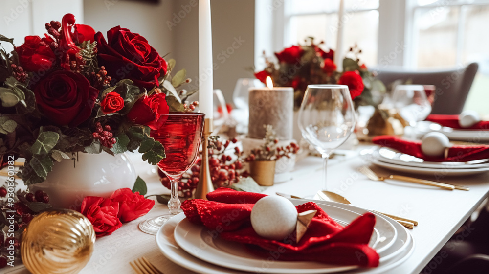 Table decor, holiday tablescape and formal dinner table setting for Christmas, holidays and event celebration, English country decoration and home styling inspiration Table decor, holiday tablescape and formal dinner table setting for Christmas, holidays and event celebration, English country decoration and home styling inspiration