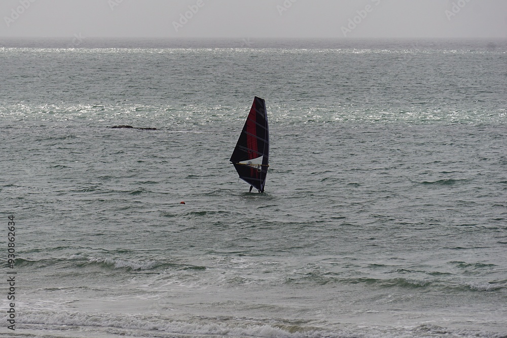 Naklejka premium Planche à voile .