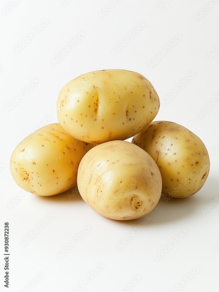 Freshly Harvested Yellow Potatoes Freshly Harvested Yellow Potatoes