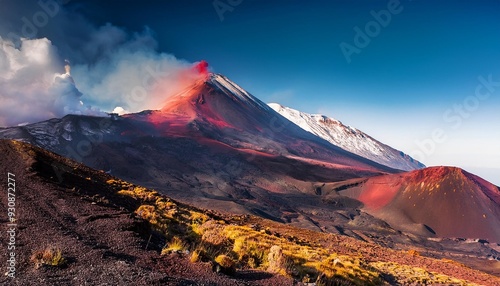 the awe inspiring mount etna and europe s tallest active volcano sicily photo