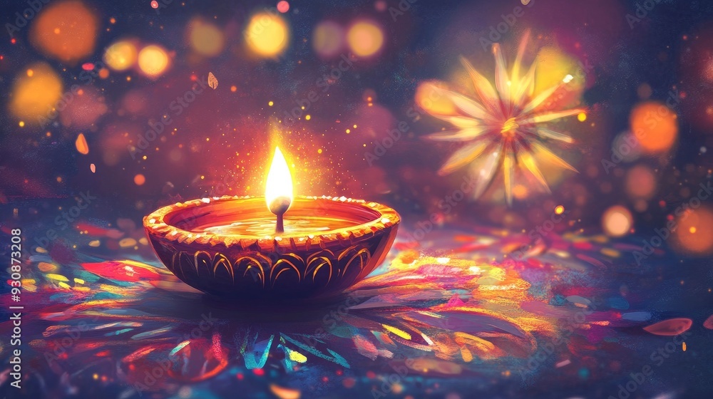 Diwali celebration with generative ai Diwali celebration with generative ai