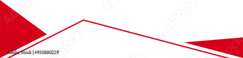 Free Download Business footer. Red and white border. - GFXLoad