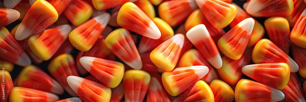 Halloween Celebration Card with Candy Corn Halloween Celebration Card with Candy Corn