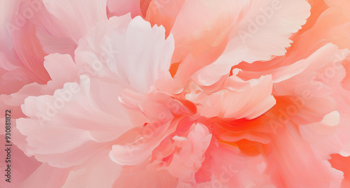 gouache painting of pink and white flowers, capturing their essence and charm in a visually appealing composition.