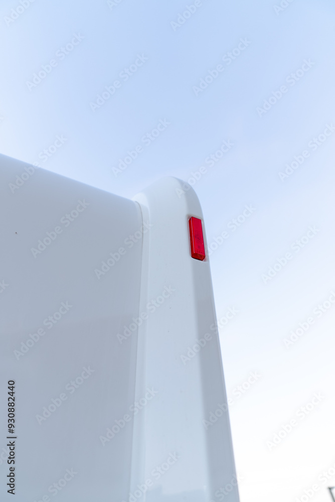 Adria Campervan at parking. Family rv camper van. Adria Campervan at parking. Family rv camper van.