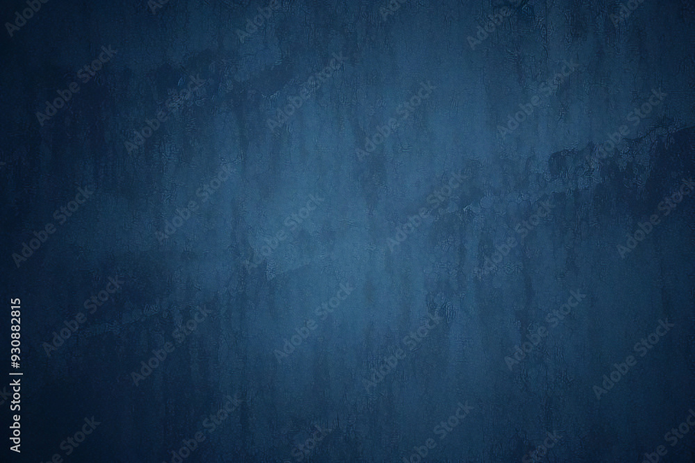Obraz premium Grunge abstract Elegant dark solid blue background with elegant border and used for blue wall , a versatile backdrop for website banners, social media posts. Abstract rough blue grunge backdrop
