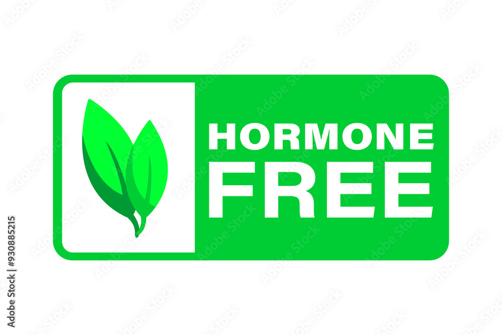 set of eco labels, Hormone free grunge rubber stamp on white background set of eco labels, Hormone free grunge rubber stamp on white background