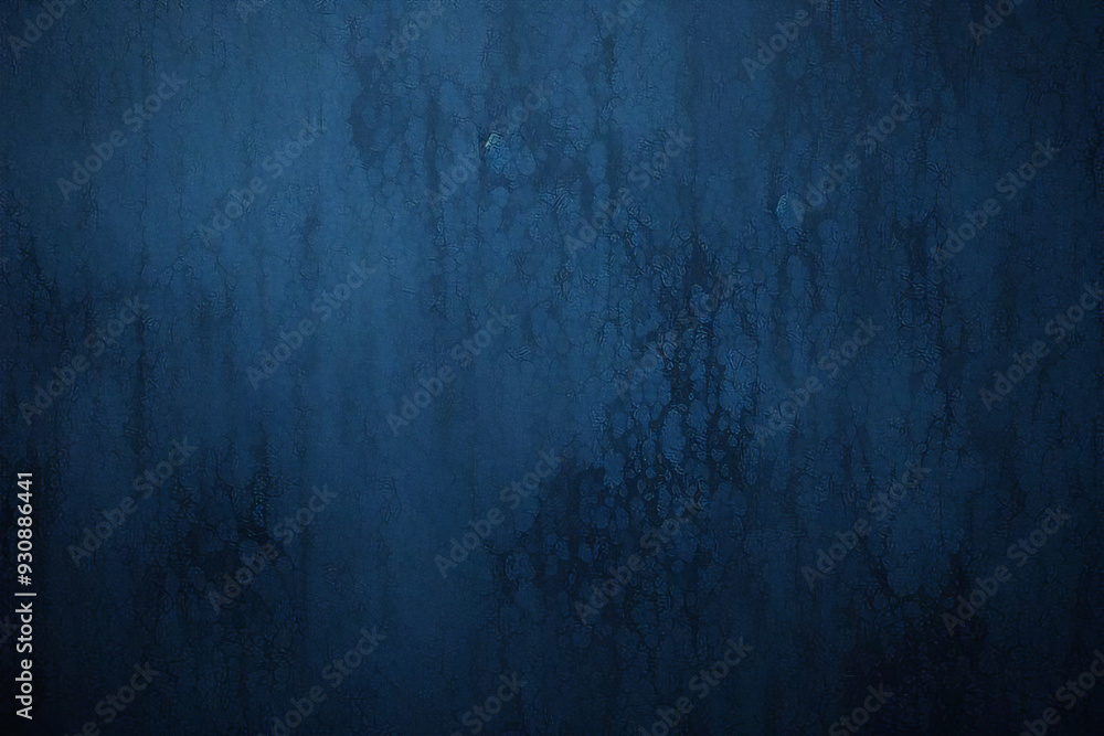 Obraz premium Grunge abstract Elegant dark solid blue background with elegant border and used for blue wall , a versatile backdrop for website banners, social media posts. Abstract rough blue grunge backdrop