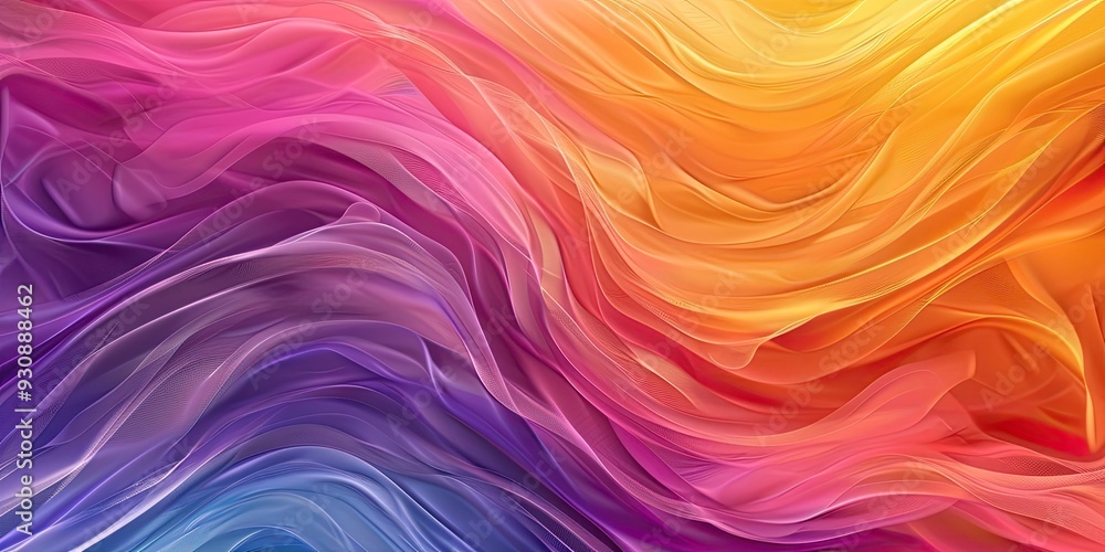 Abstract Colorful Waves Abstract Colorful Waves